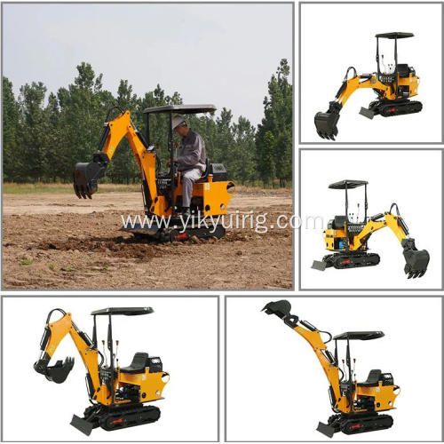 Cheapest EPA Mini Hydraulic Excavator 1Ton Mini Excavator